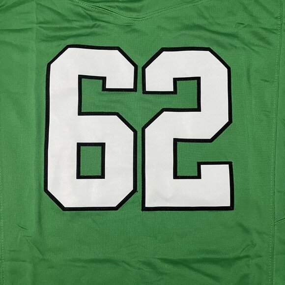 Jason Kelce Kelly Green Philadelphia EaglesGreen Jersey No.62 NFL - Picture 5 of 6